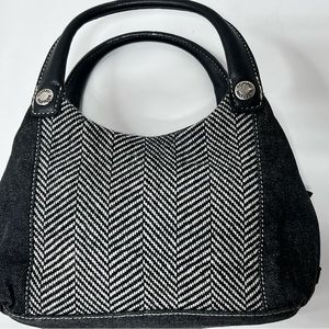 Tommy Hilfiger | Mini | Tweed Purse | Herringbone Design